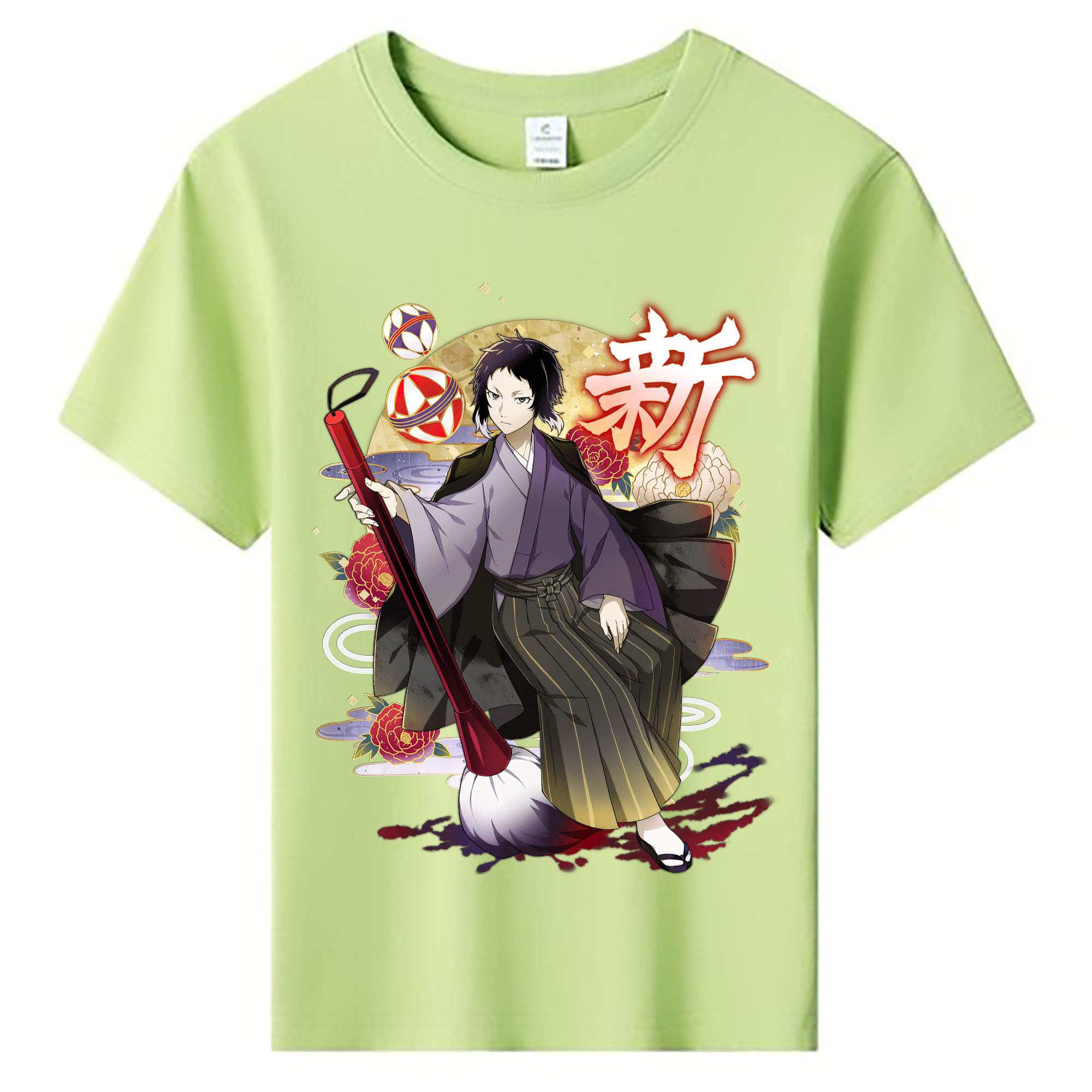 （画像用） 文豪ストレイドッグス Bungo Stray Dogs 綿100％キッズTシャツ（フロントプリント）